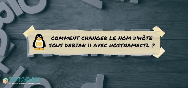 Debian 11 hostnamectl - Cambiar el nombre del servidor