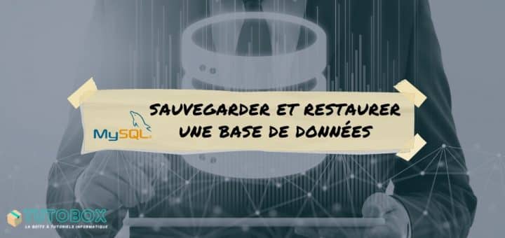 copia de seguridad y restauración de una base de datos MySQL
