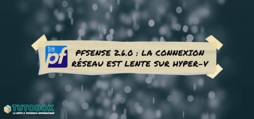 PfSense 2.6.0 Hyper-V red lenta